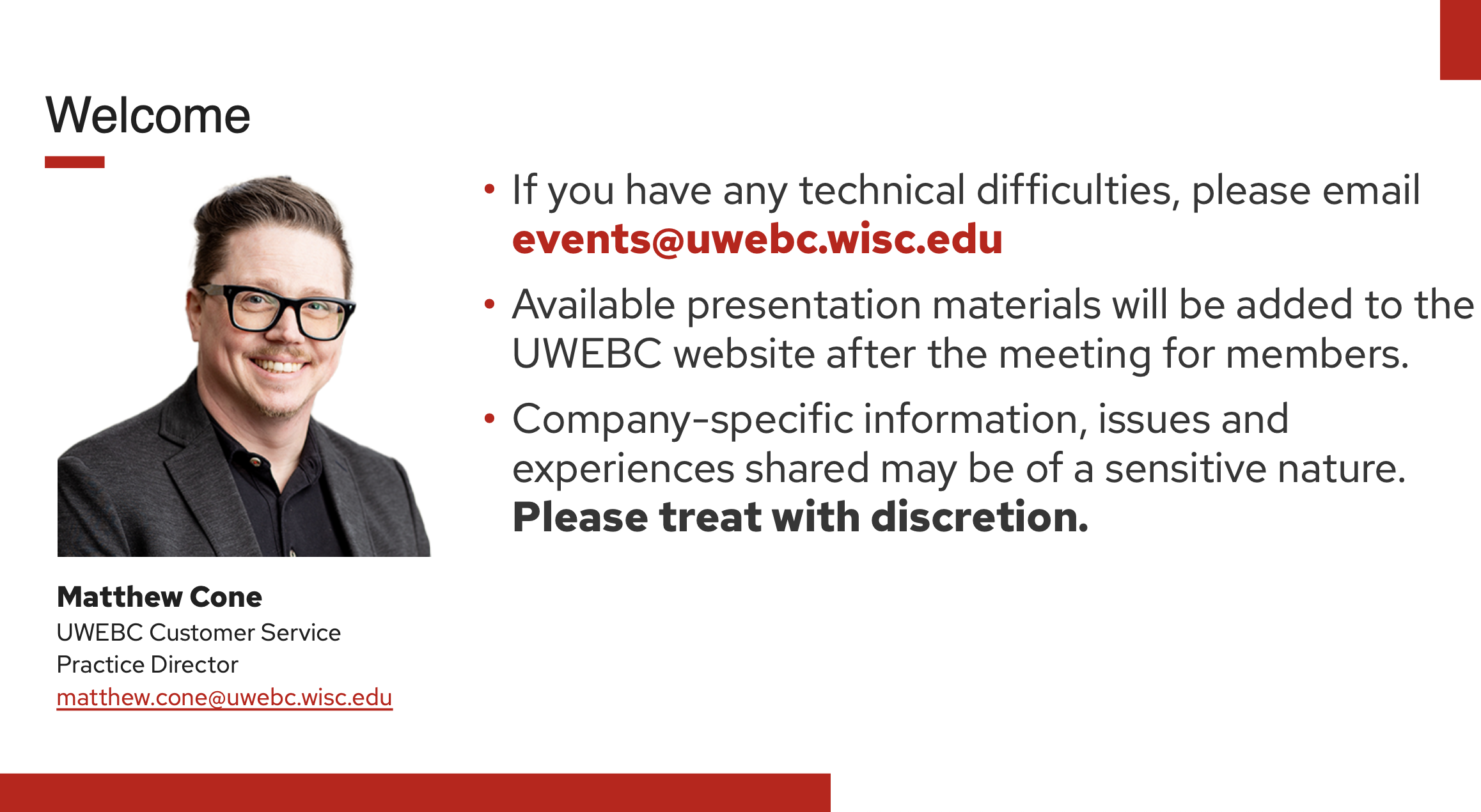 1. UWEBC Presentation Slides: Contact Center Workforce Management thumbnail